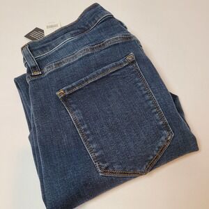 Banana Republic High Rise Skinny Dark‎ Jeans Size 26 Ankle NWT